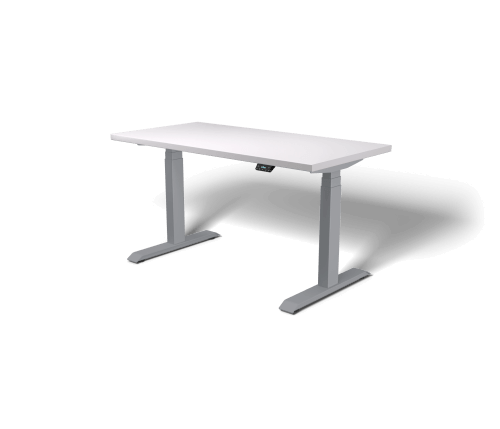 Polohovací stůl Expert s bílou deskou