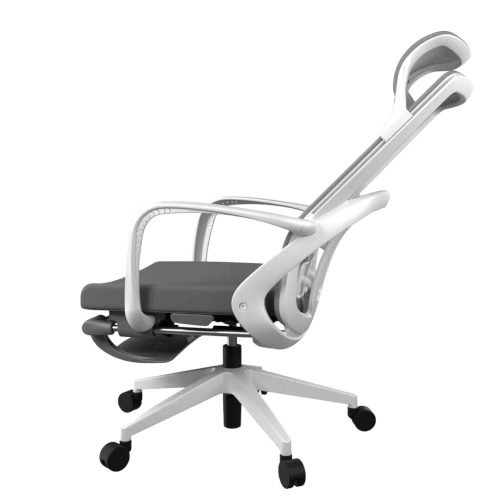 Kancelářská židle s podnožkou Liftor Orca - šedá 