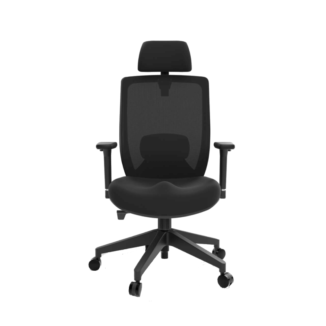 Ergonomická kancelářská židle Liftor Space, černá