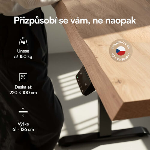 Výškově nastavitený stůl Liftor Expert