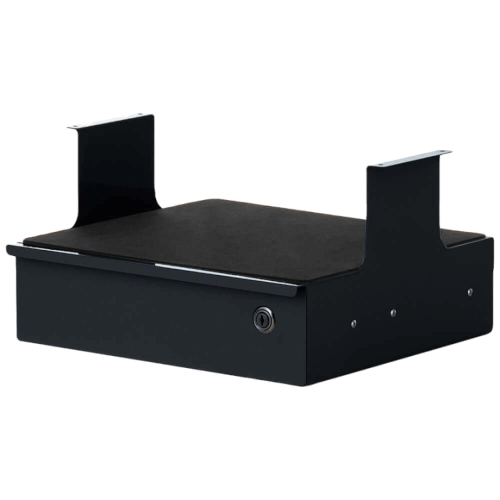 Liftor Safety, uzamykatelný šuplík černý