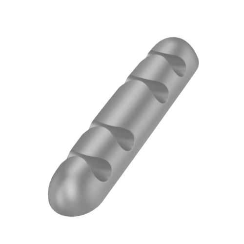 Samolepicí organizér kabelů šedý