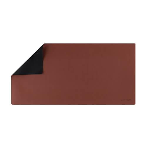 Velká podložka pod myš a klávesnici Liftor Mouse pad, světle hnědá