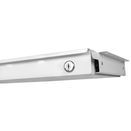 Liftor Safety Slim, uzamykatelný šuplík bílý